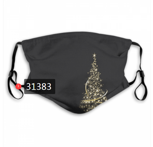 2020 Merry Christmas Dust mask with filter 40